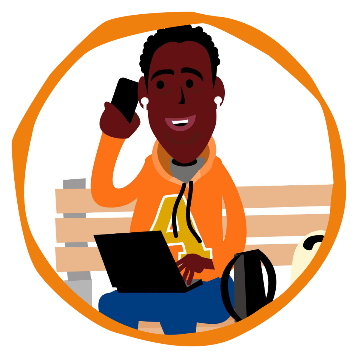Mobile Illustration